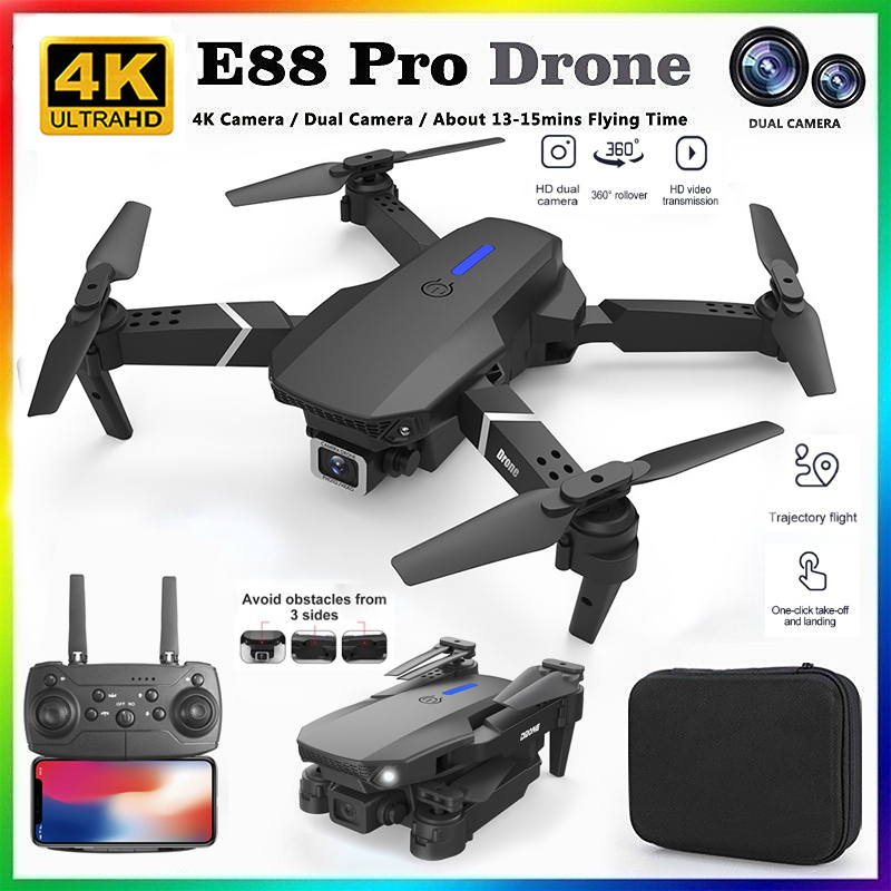 Drone Camera Professional - Новый профессиональный квадрокоптер E88 2026 года
