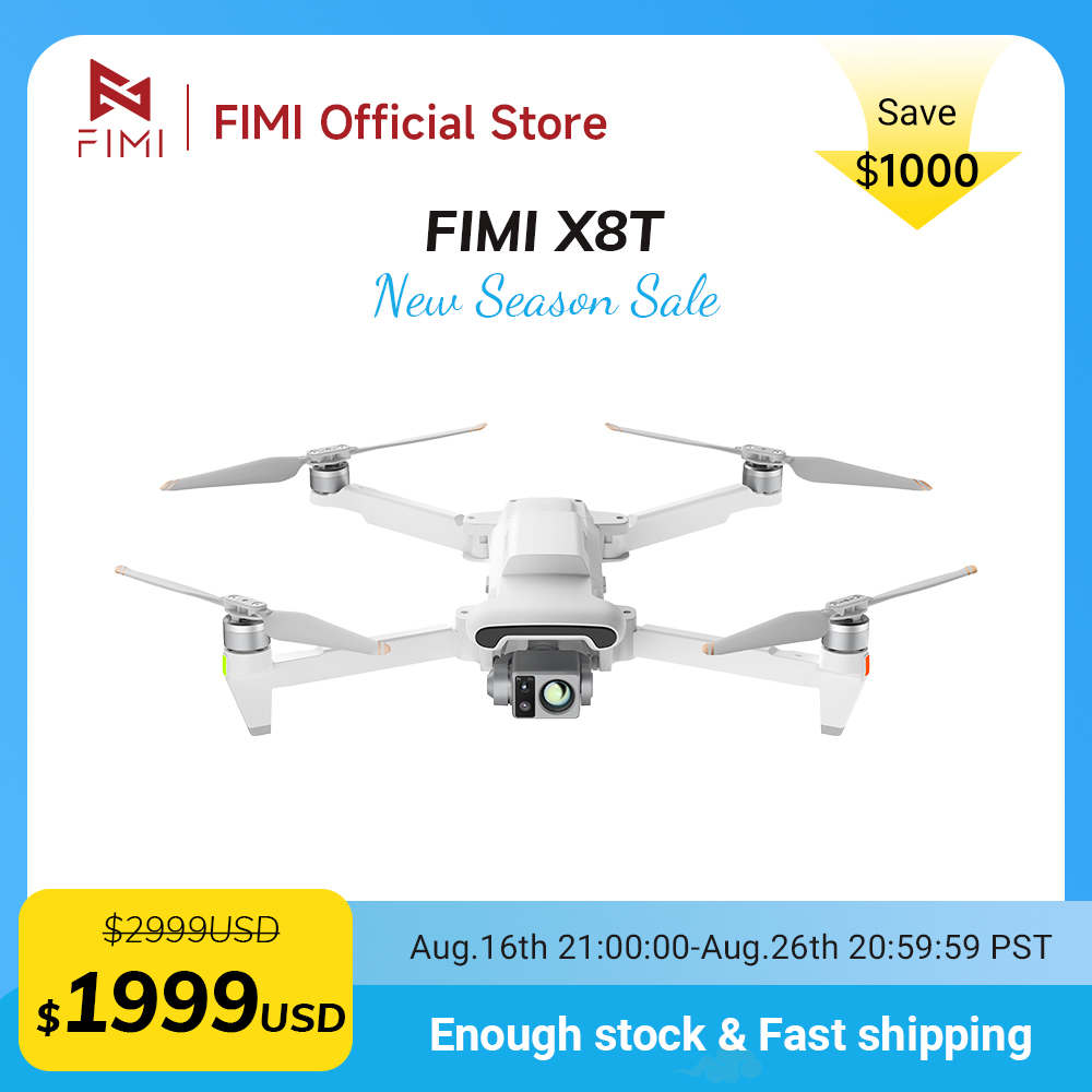 Drone Camera Thermal - FIMI X8T Дрон с тройной камерой