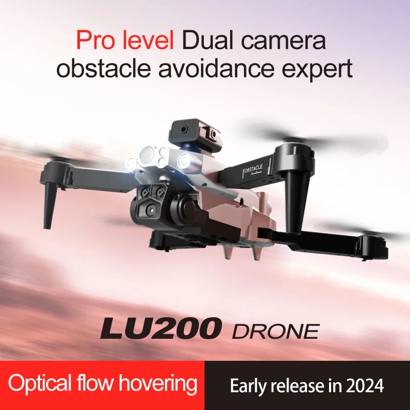 Drone Camera Mount - LU200 8K GPS Дрон Тройная камера
