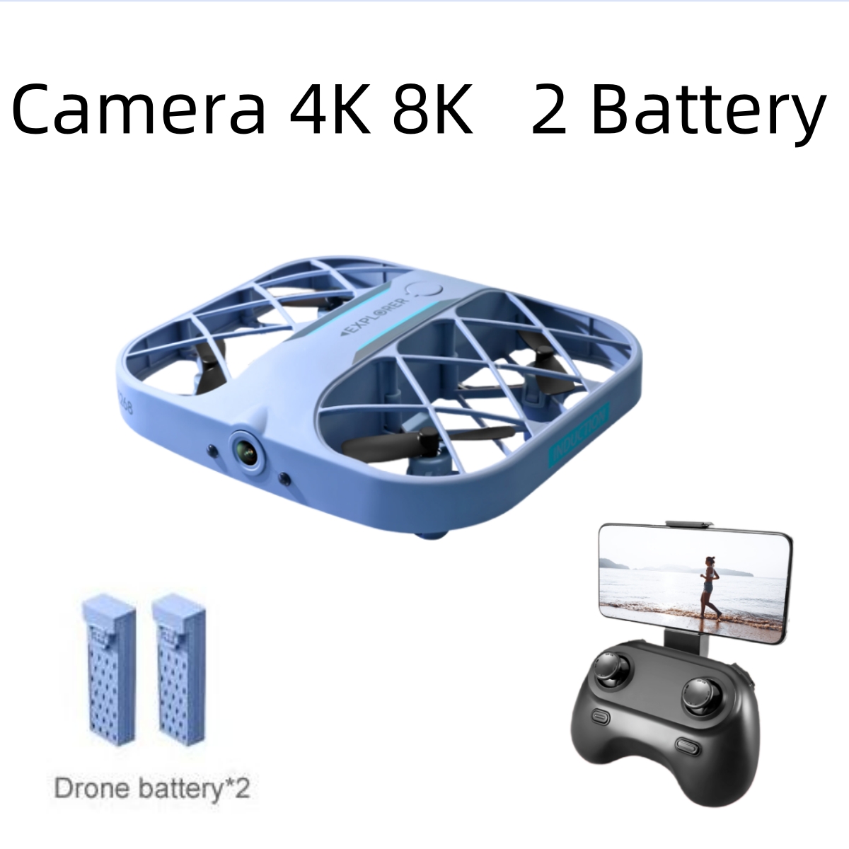 Drone Camera Night Vision - JJRC H107 FPV RC Дрон с