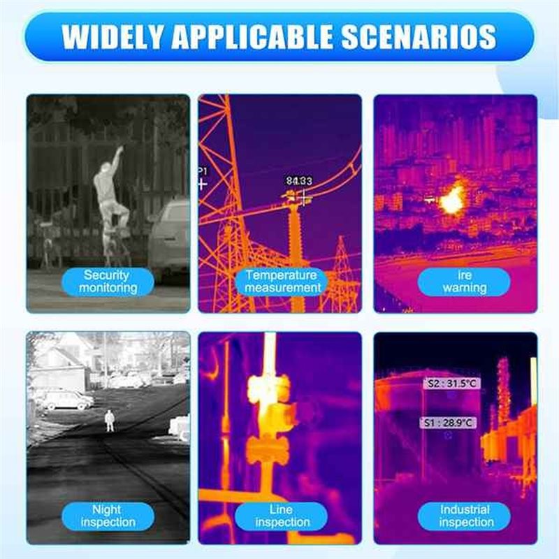 Тепловизионный модуль A24U 256 – обзор и цена Drone Camera Thermal