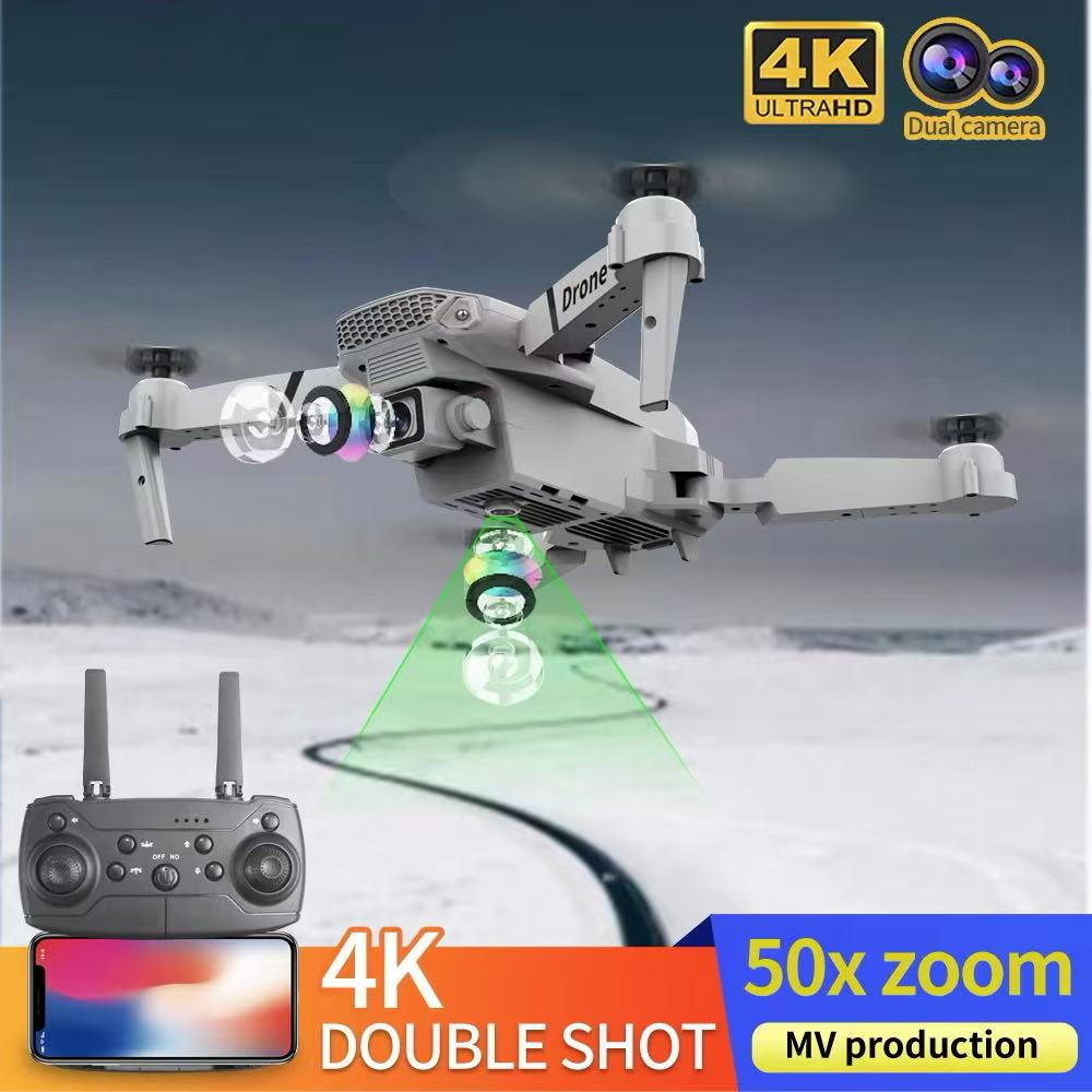 Профессиональный дрон E88, 4k, – обзор и цена Drone Camera Wide Angle