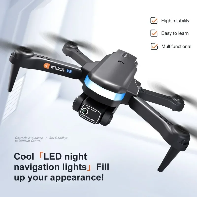 Профессиональный дрон V8, мини – обзор и цена Drone Camera With Gimbal