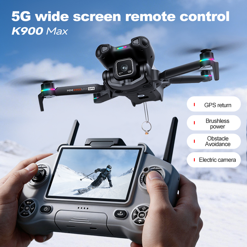Новый дрон K900 MAX с GPS, про – обзор и цена Drone Camera Night Vision