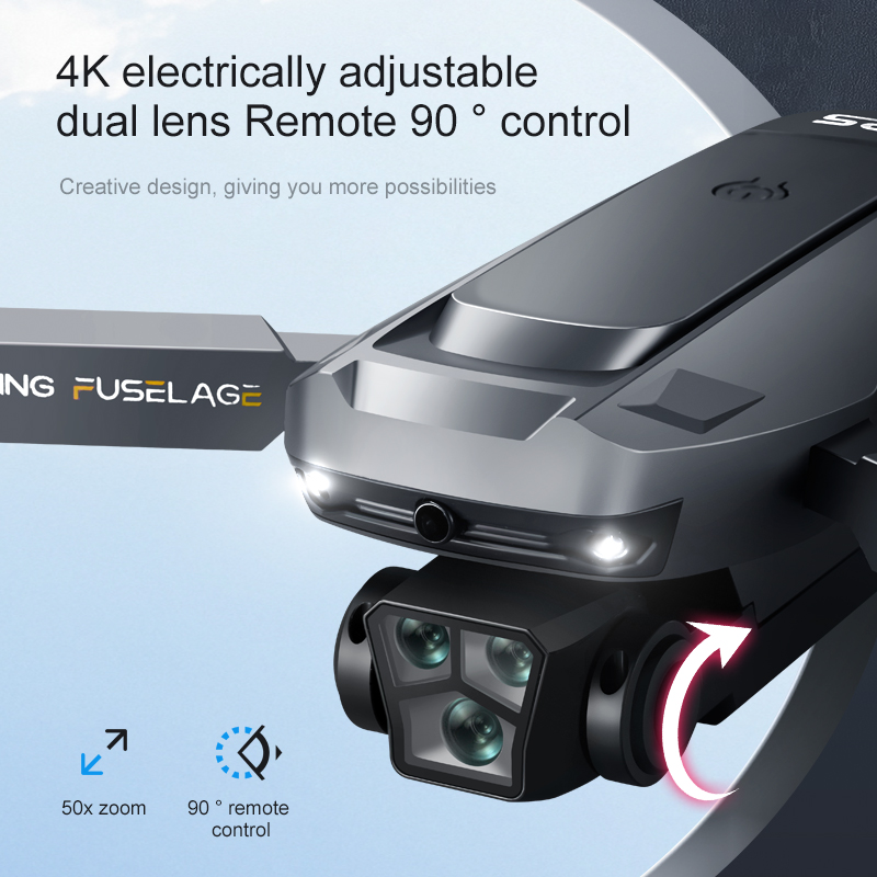 K811MAX Бесщеточный дрон 4K HD – обзор и цена Drone Camera 4K