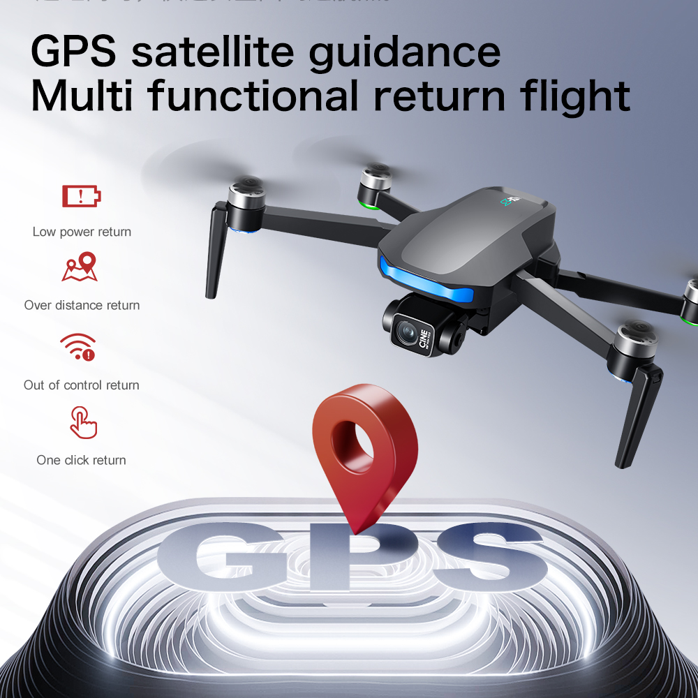 Новый дрон S-X1 MAX с GPS, 8K, – обзор и цена Drone Camera With Gimbal