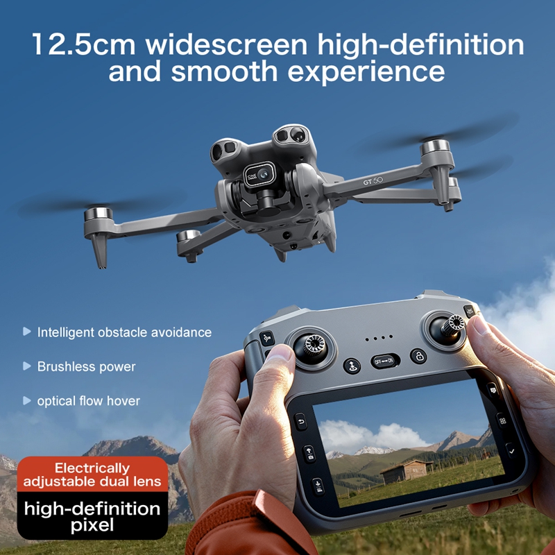 Мини-дрон GT50 с двумя камерам – обзор и цена Drone Camera Mount